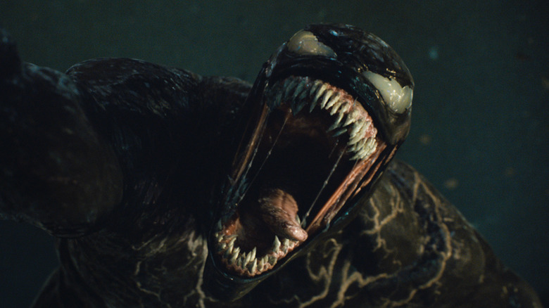 Venom grins in Venom: Let there be Carnage