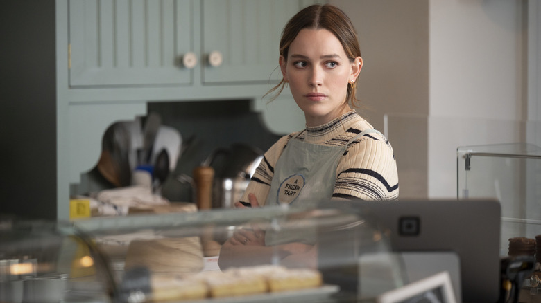 Love behind the counter at her bakery
