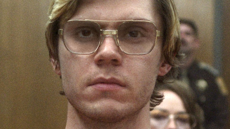Jeffrey Dahmer wearing glasses
