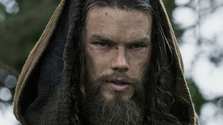 Leif wearing hood in Vikings: Valhalla