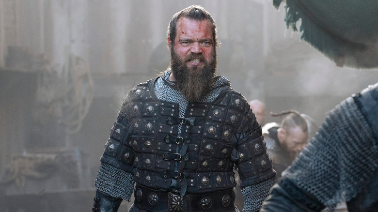 Olaf looking fierce in battle