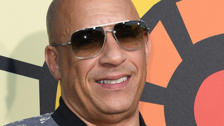 Vin Diesel smiling