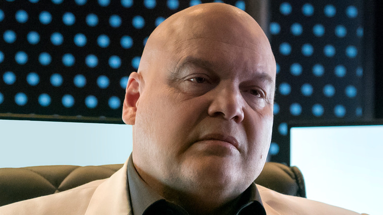 Vincent D'Onofrio looking serious as Kingpin