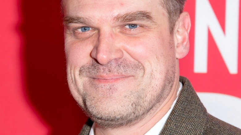 David Harbour smiling