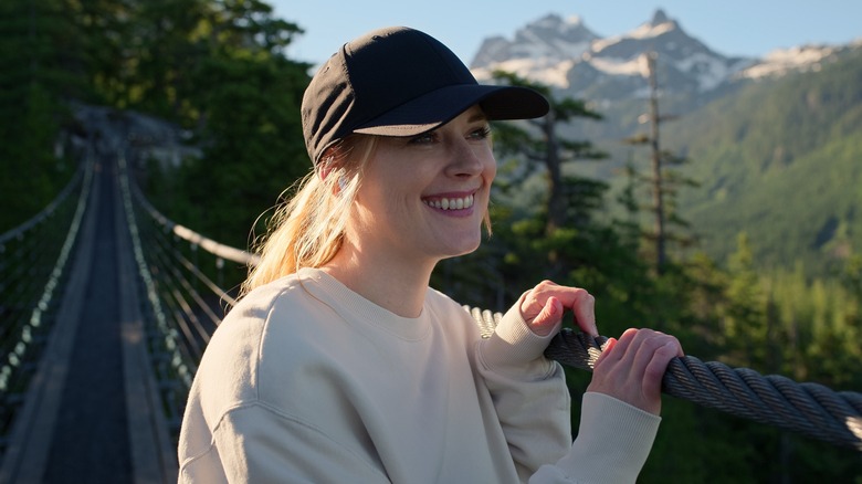 Alexandra Breckenridge smiling