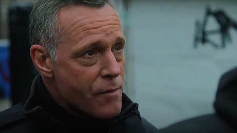 Hank Voight looking threatening
