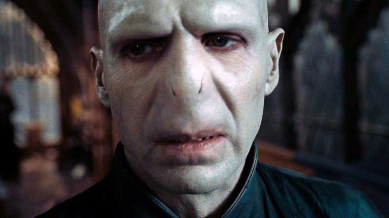 Voldemort looking to the side