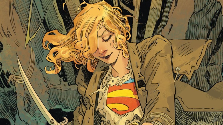 Kara Zor-El lets the Supergirl 