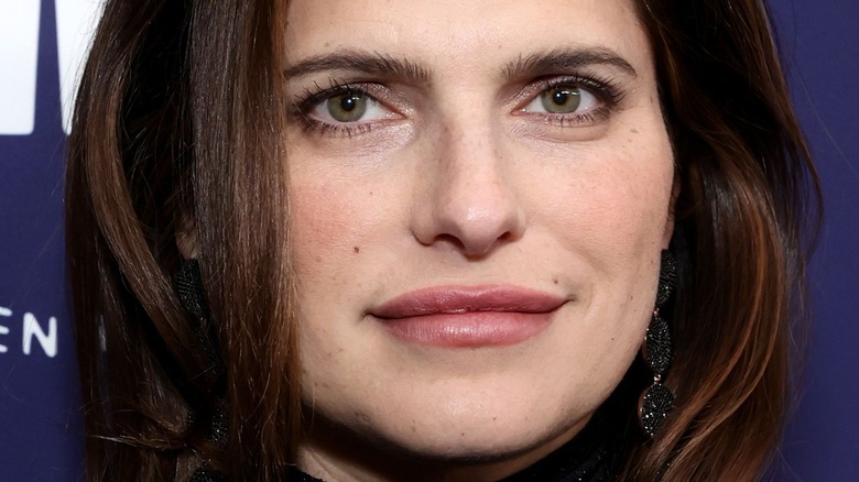 Lake Bell at event smiling