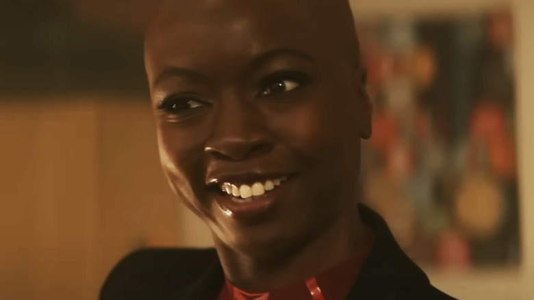 Wakanda Forever Okoye Mischievous Smile