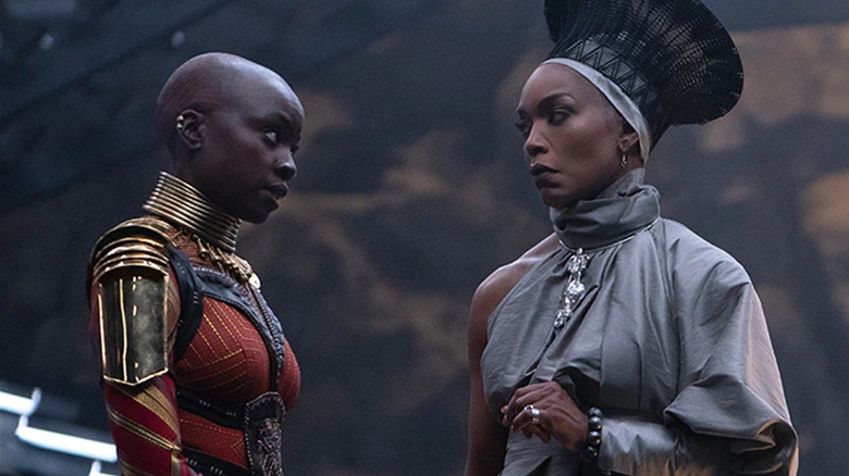 Wakanda Forever Okoye and Ramonda