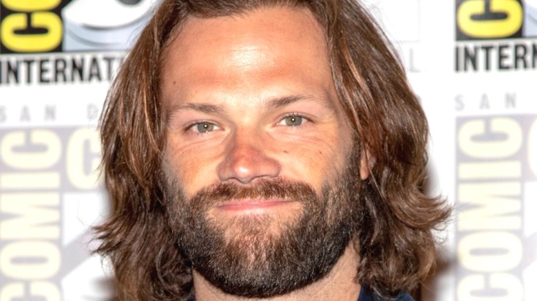 Jared Padalecki smiles at San Diego Comic Con