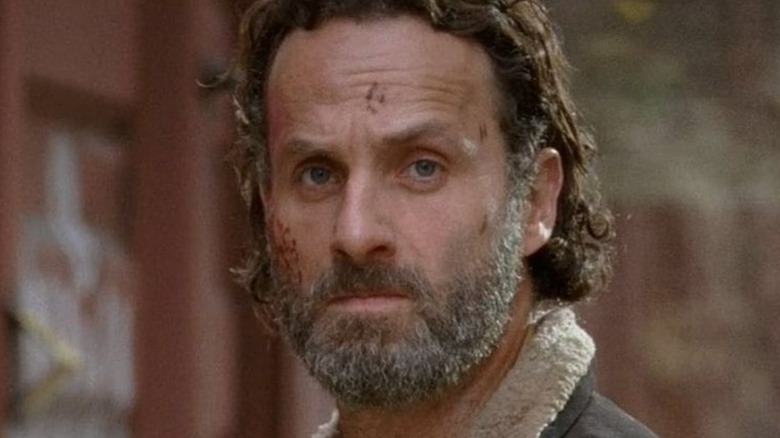 Rick Grimes angry