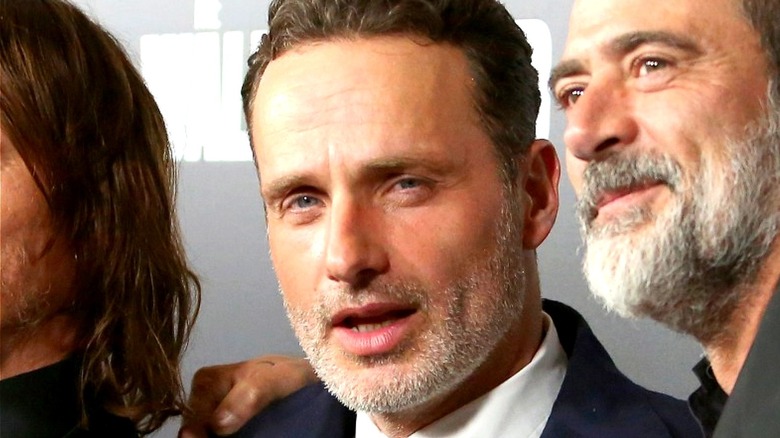 Andrew Lincoln Rick Grimes red carpet