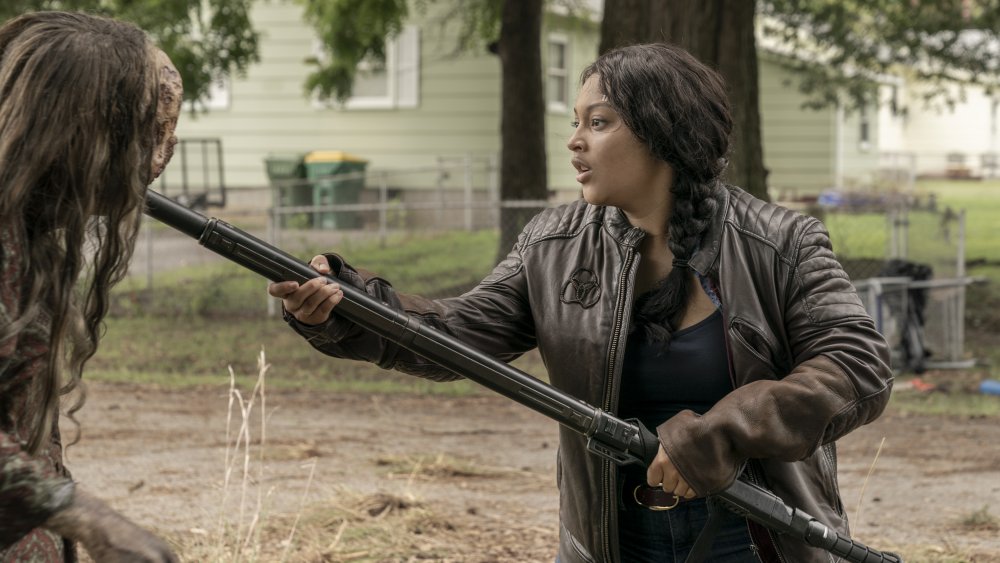 Aliyah Royale as Iris on The Walking Dead: World Beyond