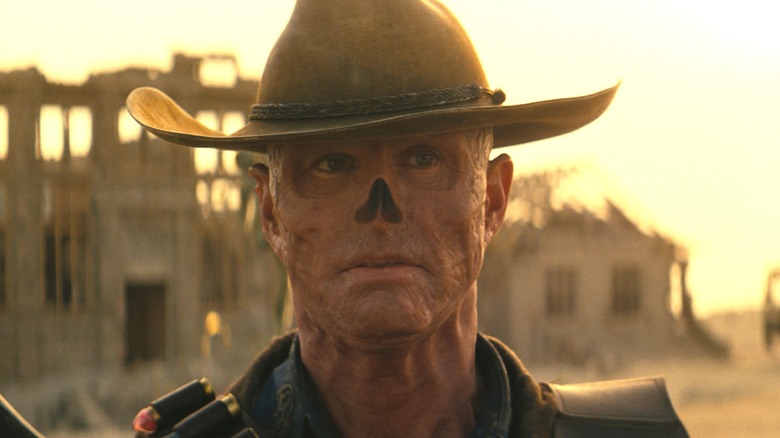 The Ghoul wearing cowboy hat