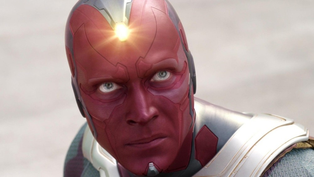 Vision with glowing Mind Stone