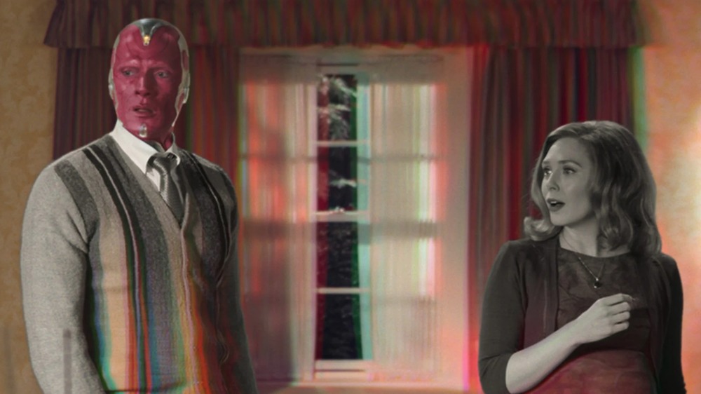 Vision and Wanda getting colorized 