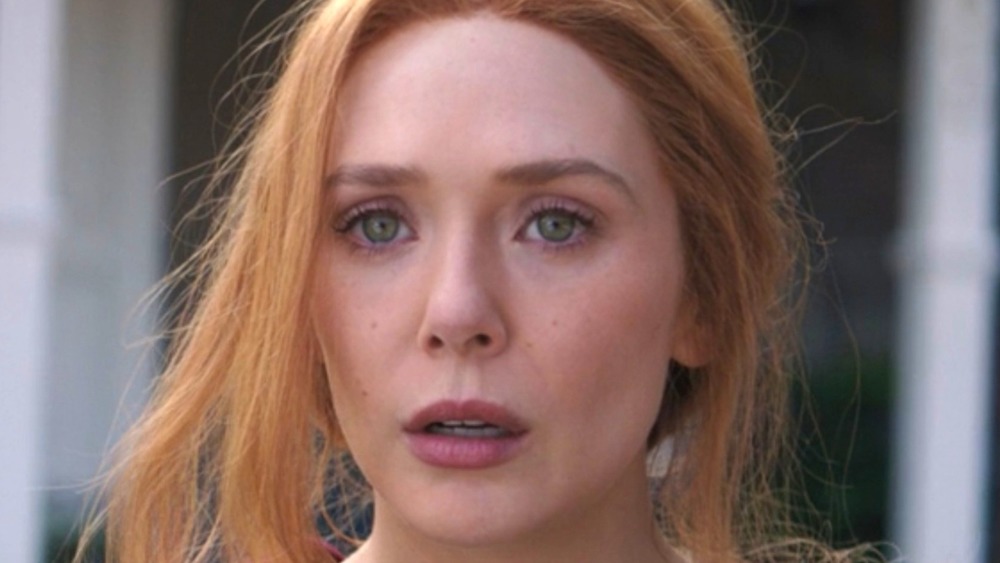 WandaVision Elizabeth Olsen shocked