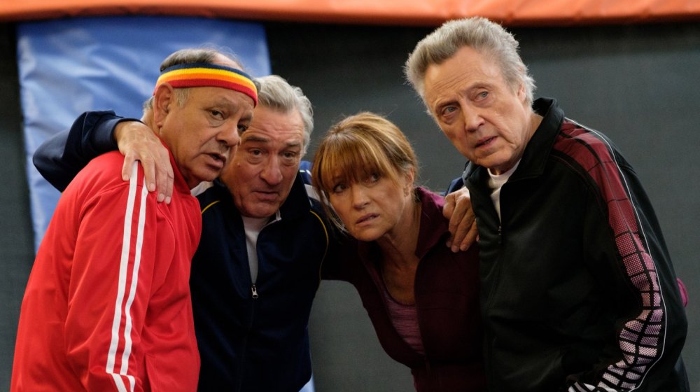 Cheech Marin, Robert De Niro, Jane Seymour, and Christopher Walken in The War with Grandpa