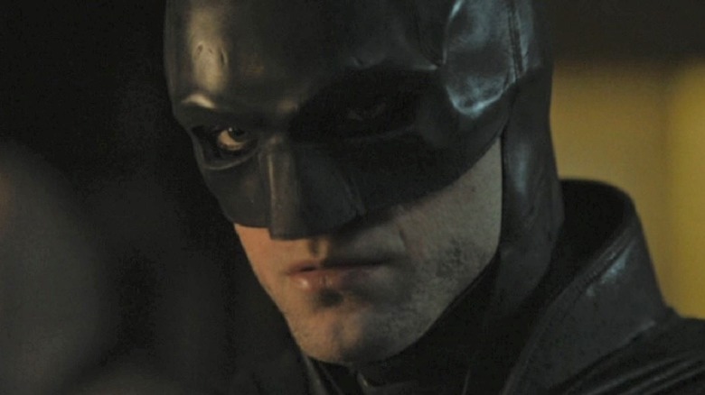 Batman looking intense