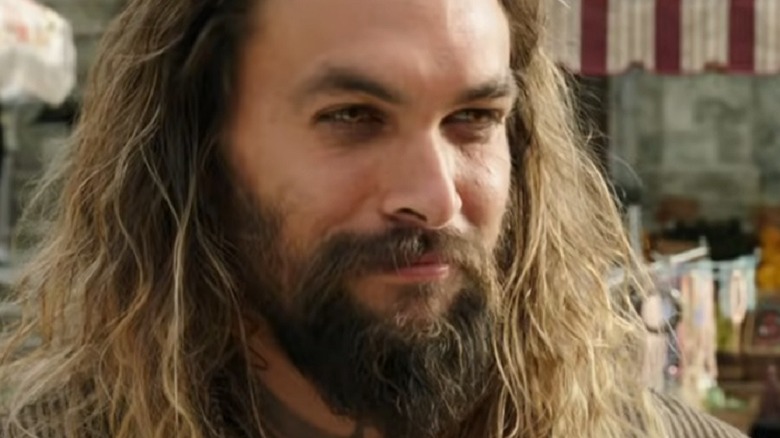 Aquaman smiling beard