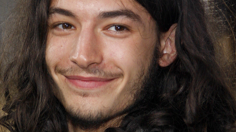 Ezra Miller smiling 