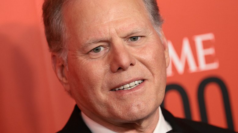 David Zaslav red background