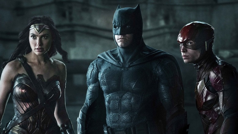 Batman, Wonder Woman and The Flash