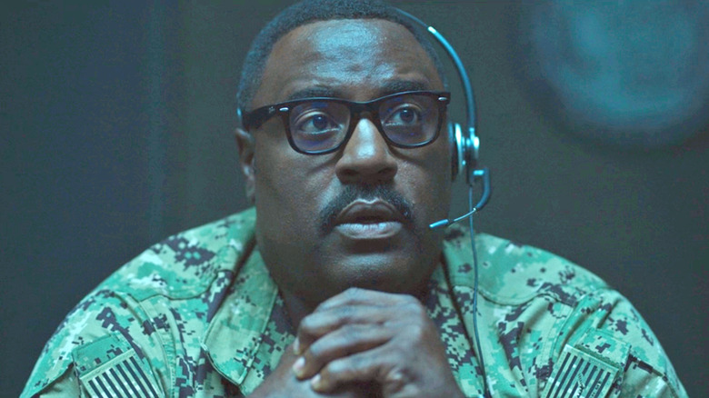 Hondo wears a headset