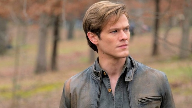 MacGyver looking stoic