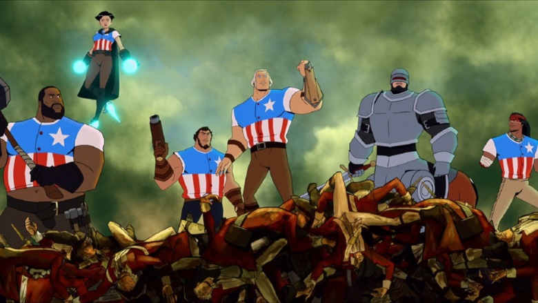 America: The Motion Picture founding fathers