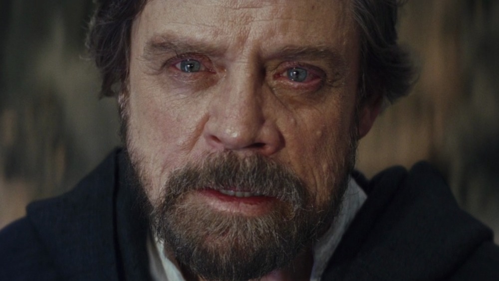 Luke Skywalker looking intense