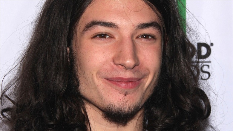 Ezra Miller smiling