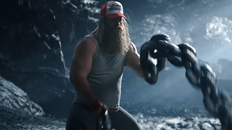 Thor Chowing Out in Thor: Love and Thunder