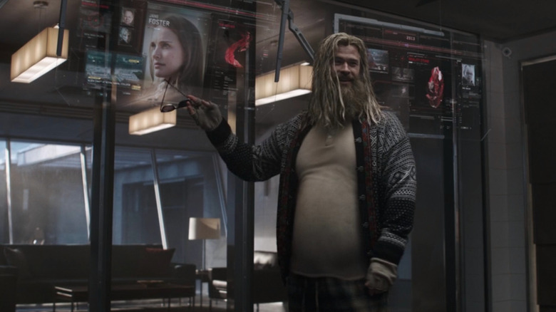 Chris Hemsworth ใน Avengers: Endgame