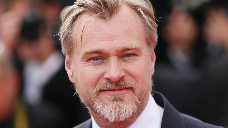 Christopher Nolan smiling