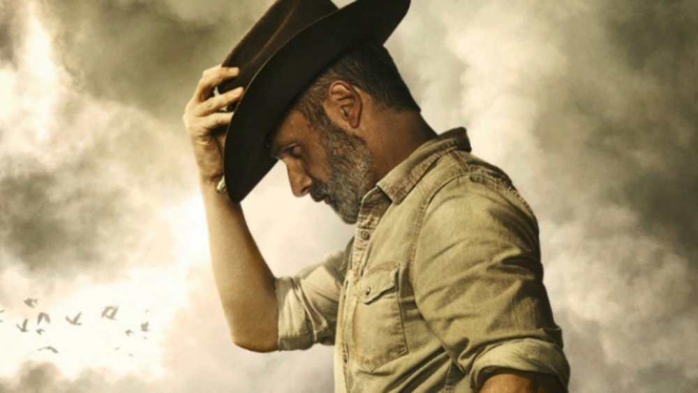 Andrew Lincoln as Rick Grimes on The Walking Dead