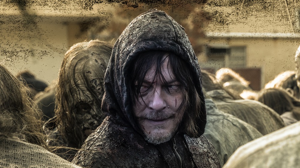 Norman Reedus in The Walking Dead season 10 promo art