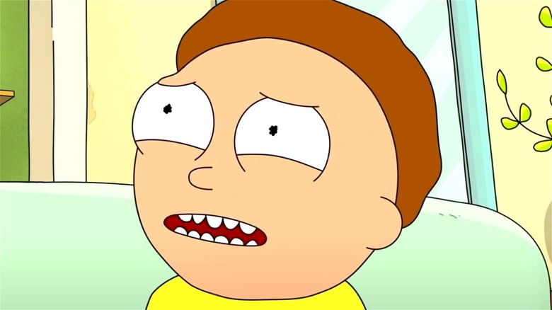 Rick and Morty Worried Face