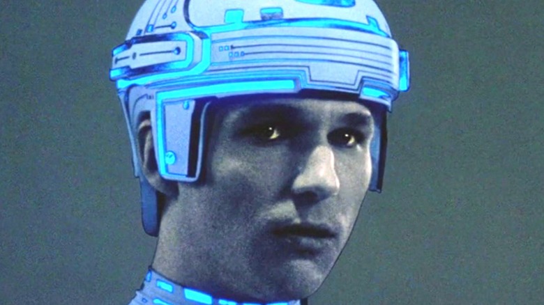 Jeff Bridges' Kevin Flynn in his Tron gear