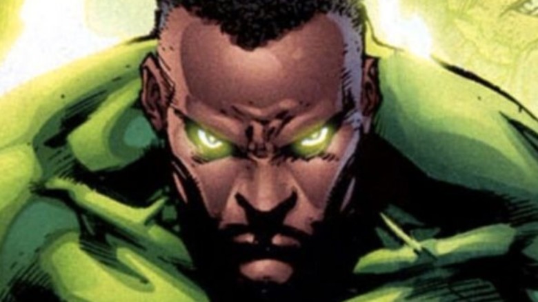 Green Lantern John Stewart charging ring