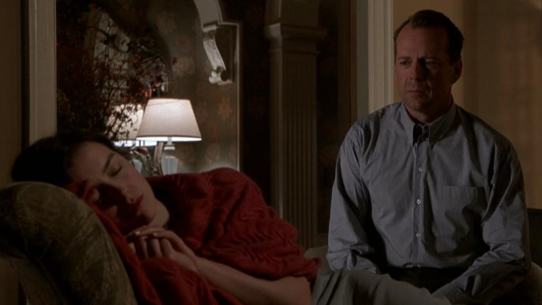 Olivia Williams and Bruce Willis in The Sixth Sense