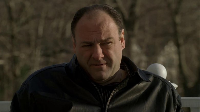 James Gandolfini in The Sopranos