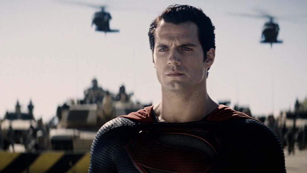 Henry Cavill as Superman in Man of Steel