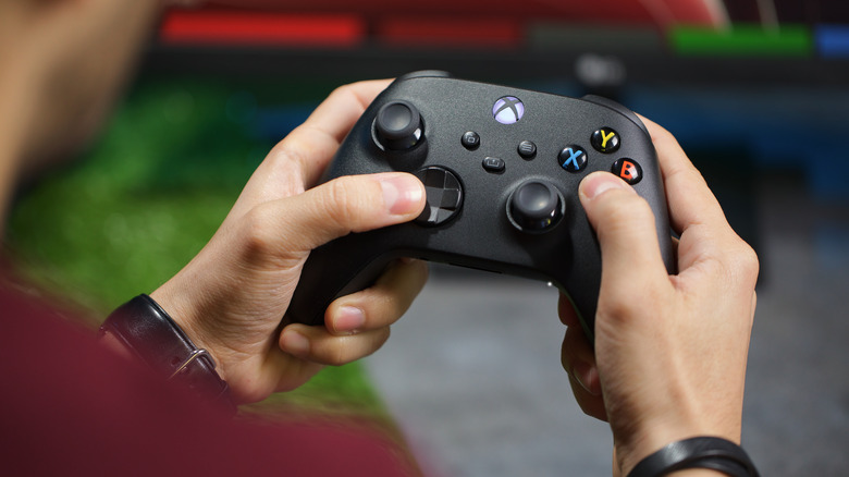 Xbox player