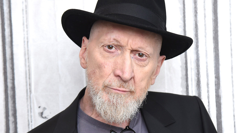 Frank Miller looking at camera