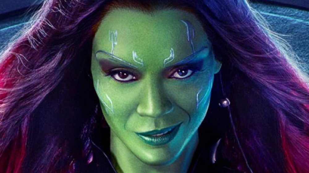 Zoe Saldana as Gamora