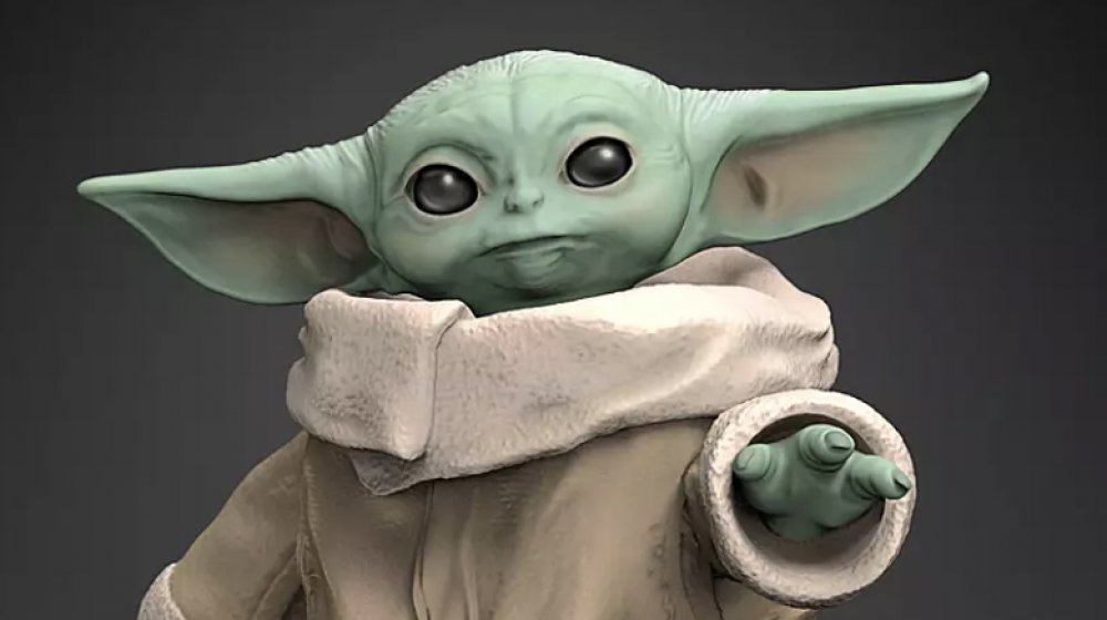 Baby Yoda figurine
