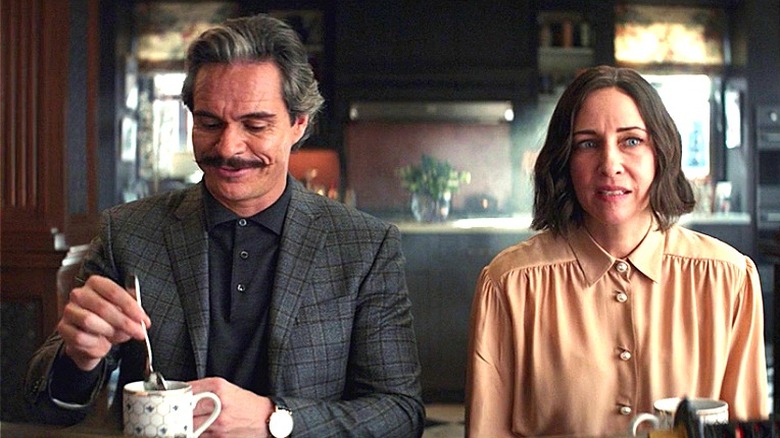 Jack and Eleanor having tea